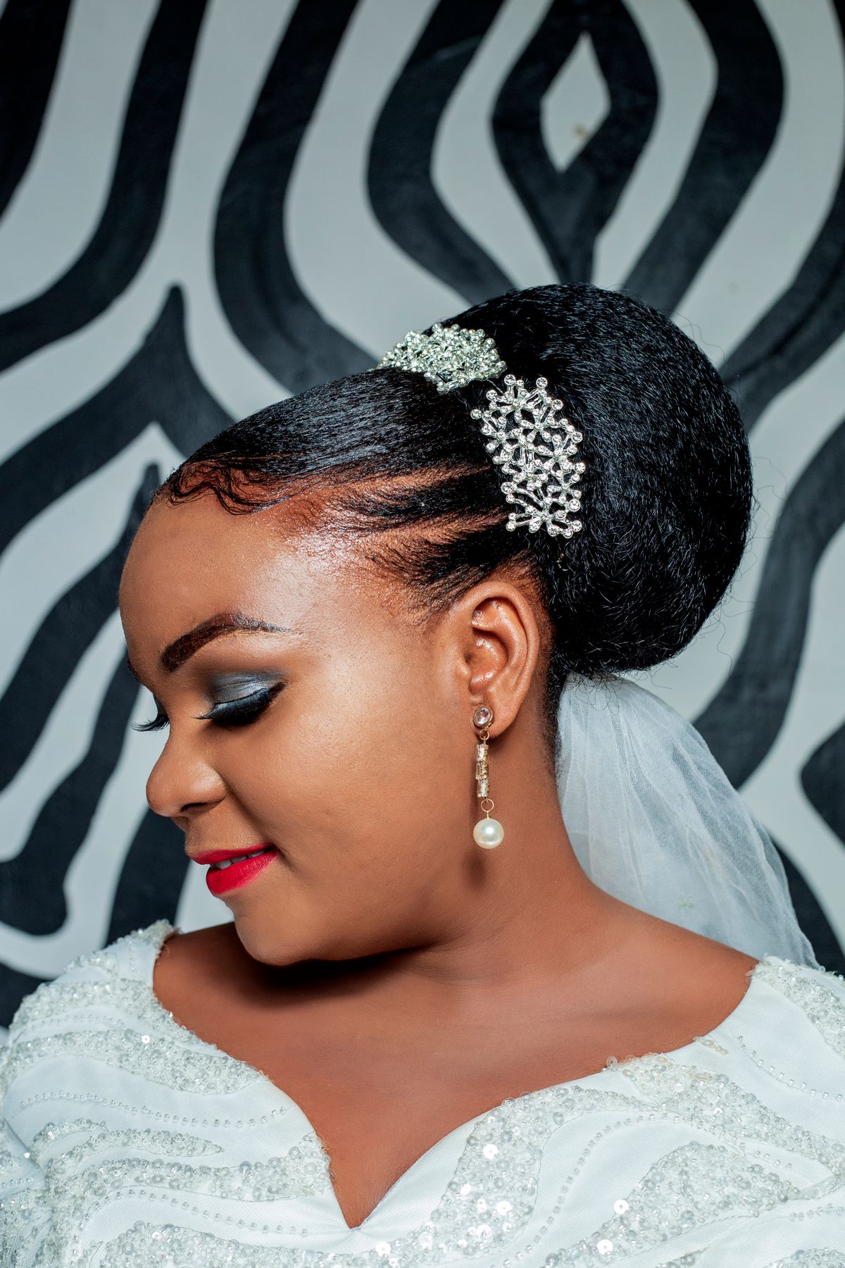 Updo coiffure événement